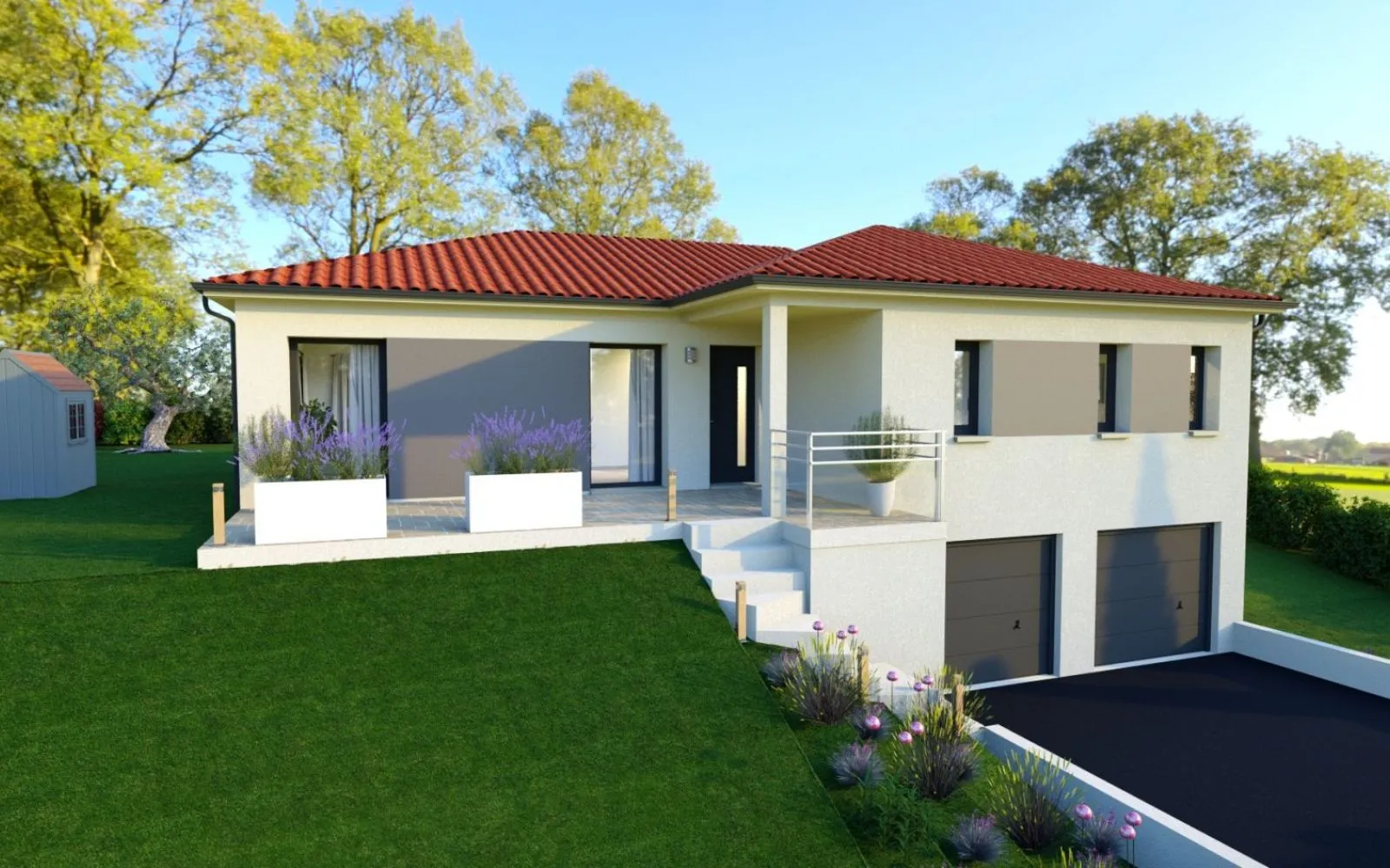Projet de construction d'une maison 105 m² avec terrain à MAGNY-COURS (58) à Magny-Cours — photo 1