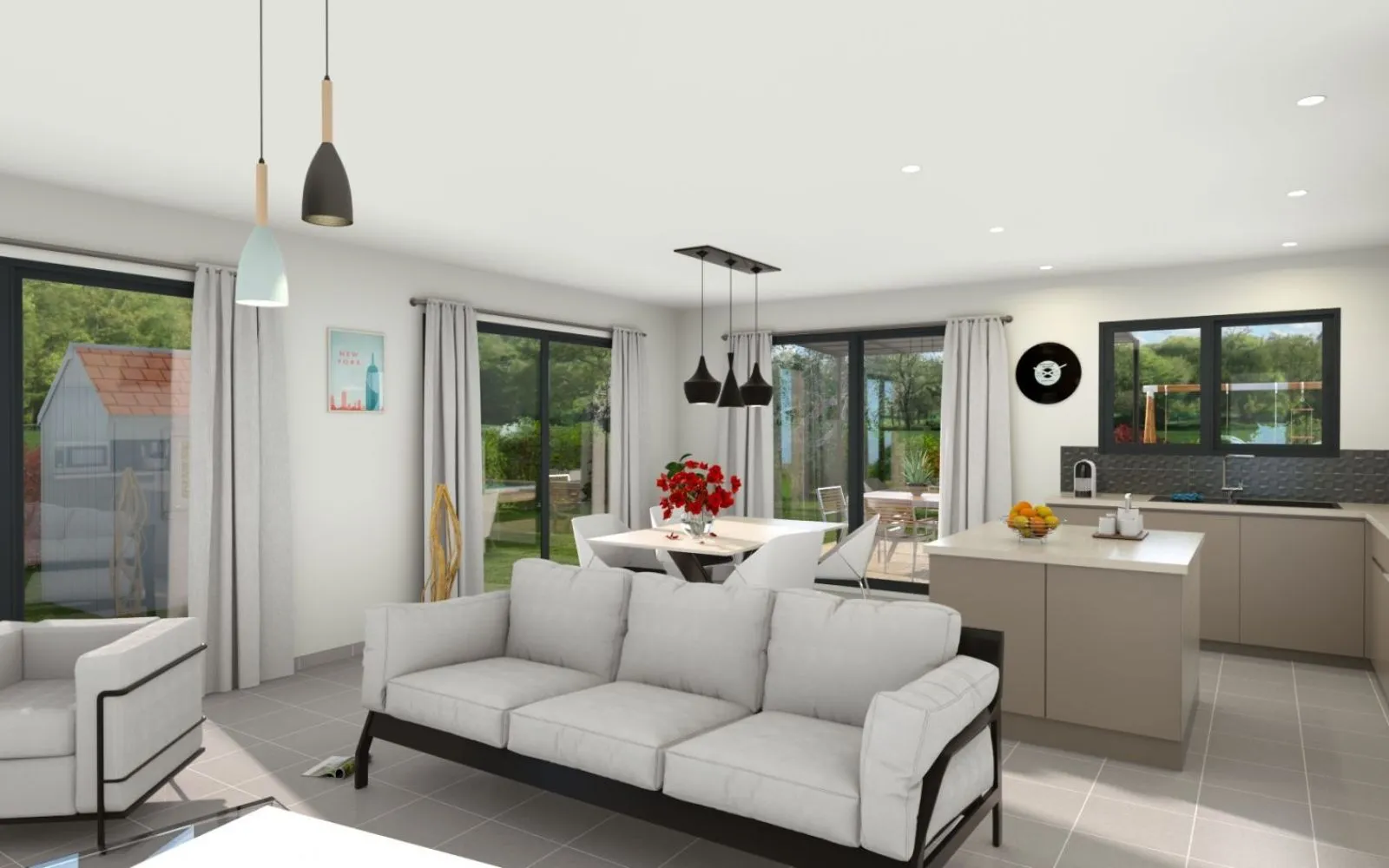 Projet de construction d'une maison 105 m² avec terrain à MAGNY-COURS (58) à Magny-Cours — photo 5