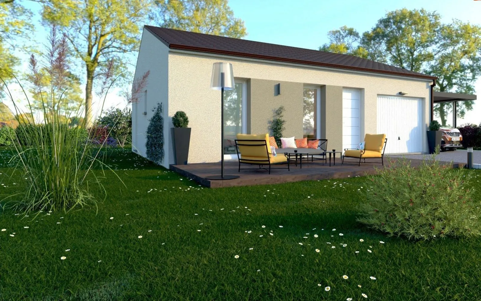 Projet de construction d'une maison 60 m² avec terrain à MAGNY-COURS (58) à Magny-Cours — photo 1