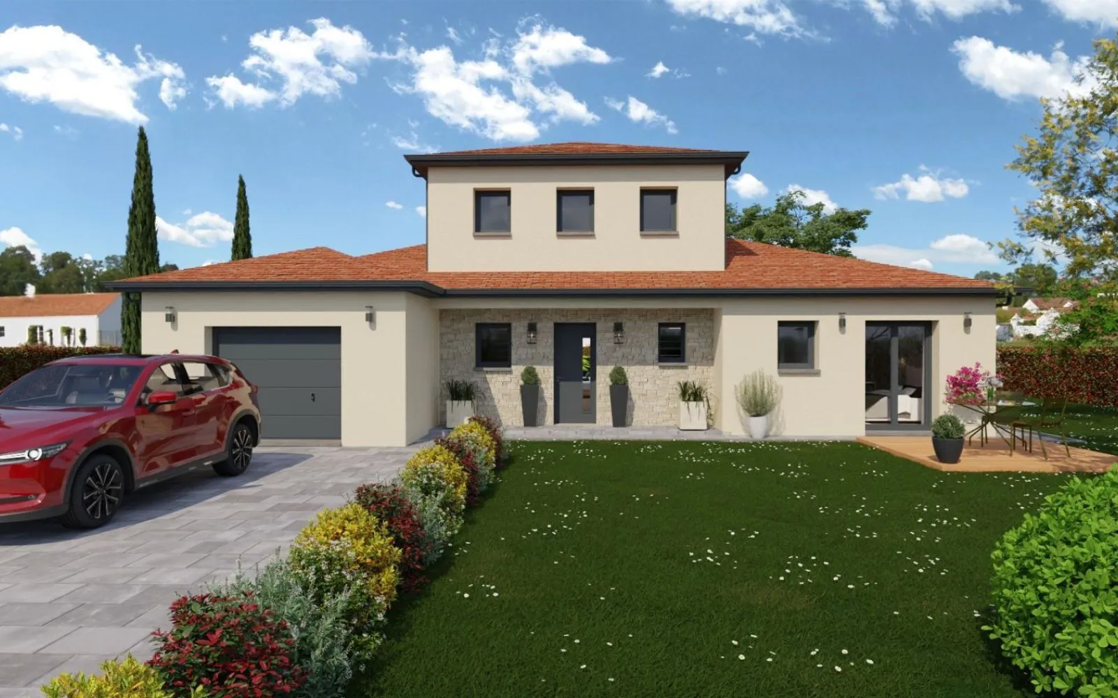 Projet de construction d'une maison 131 m² avec terrain à MAGNY-COURS (58) à Magny-Cours — photo 1