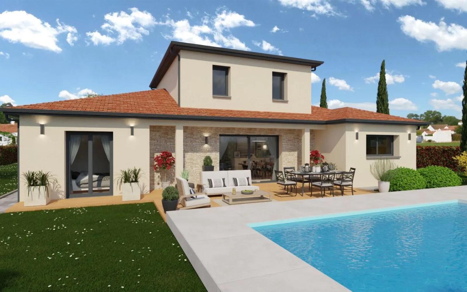 Projet de construction d'une maison 131 m² avec terrain à MAGNY-COURS (58) à Magny-Cours — photo 2