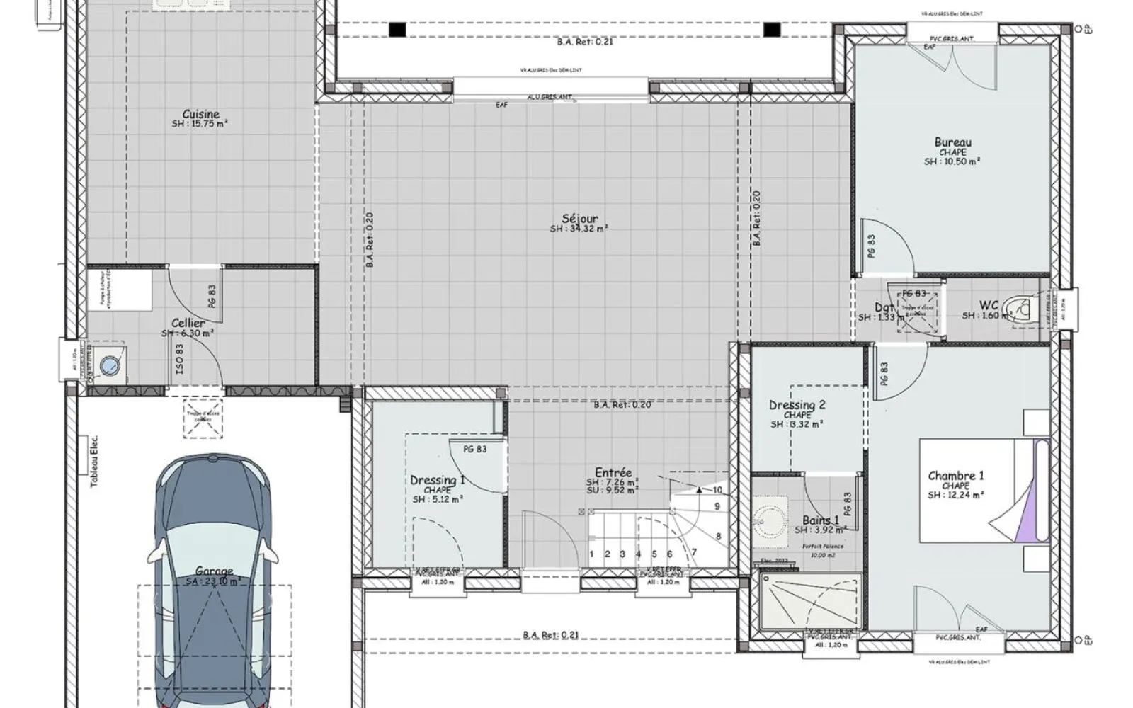 Projet de construction d'une maison 131 m² avec terrain à MAGNY-COURS (58) à Magny-Cours — photo 10