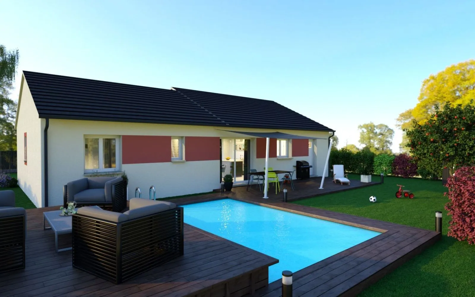 Projet de construction d'une maison 90 m² avec terrain à MAGNY-COURS (58) à Magny-Cours — photo 3