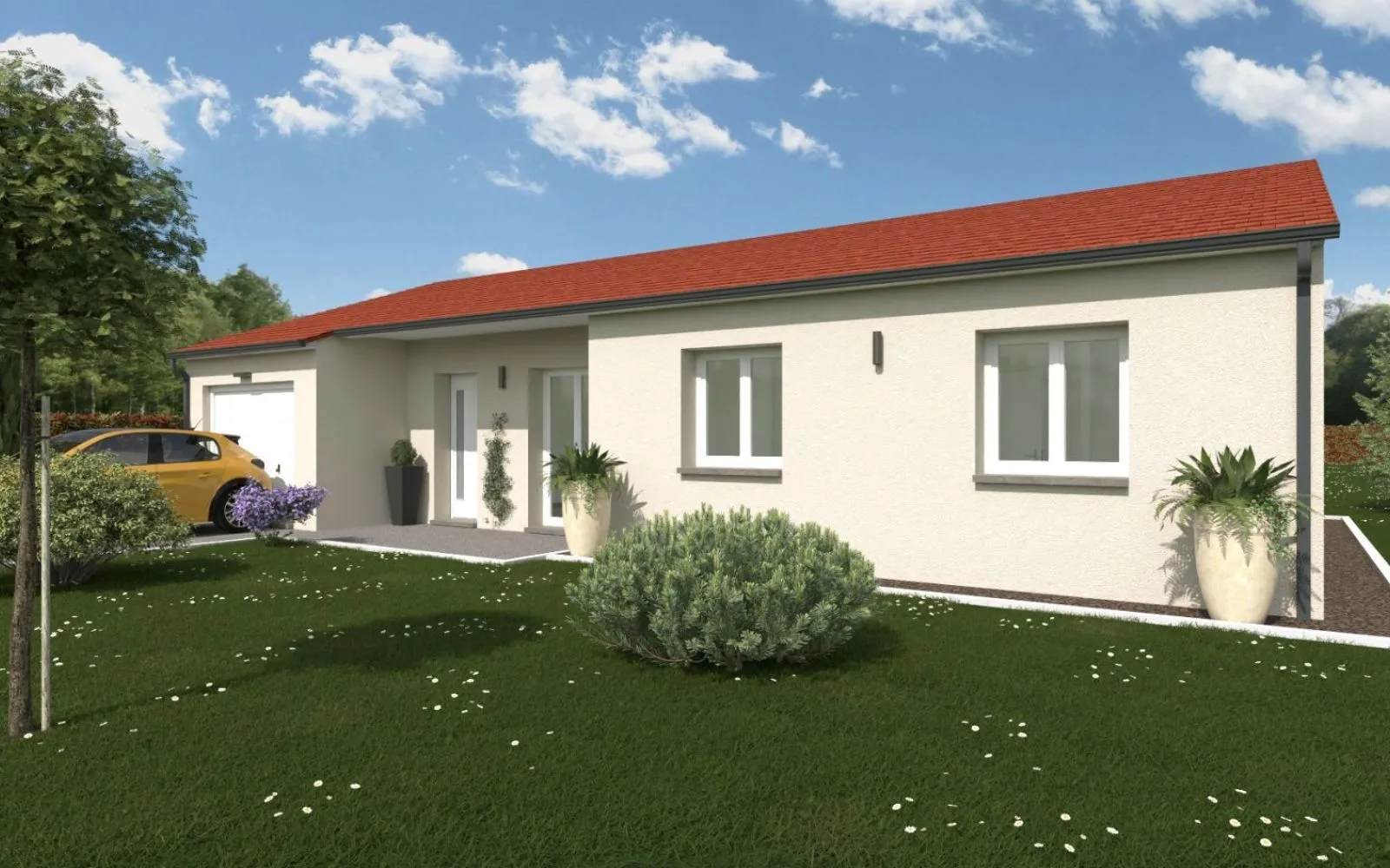 Projet de construction d'une maison 93 m² avec terrain à MAGNY-COURS (58) à Magny-Cours — photo 1