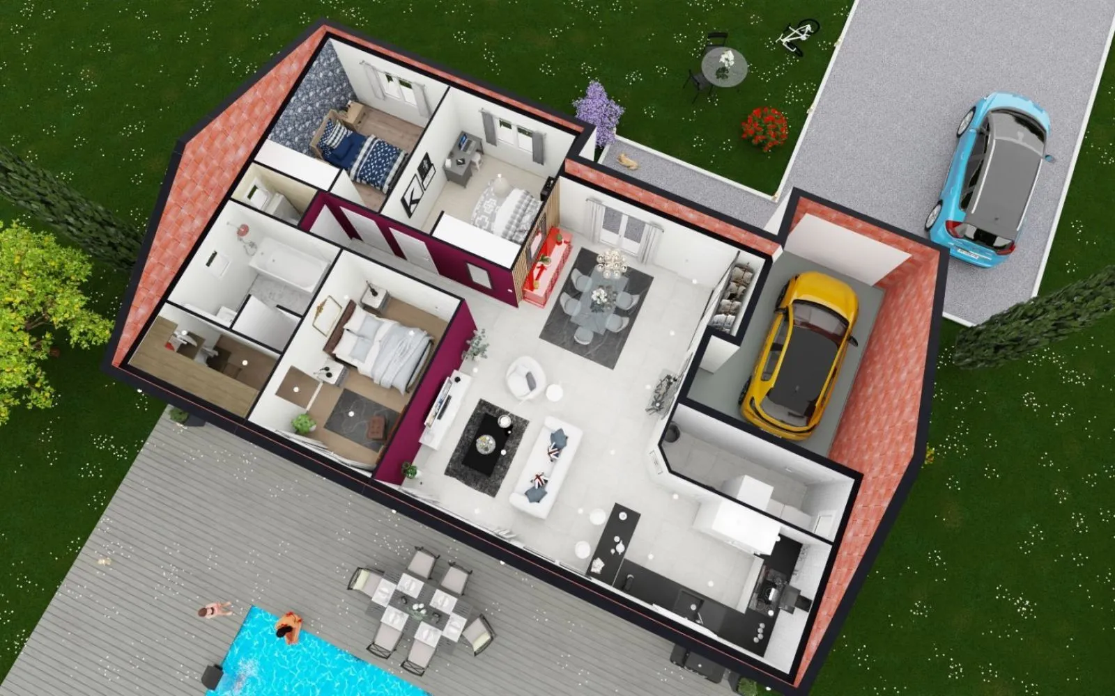 Projet de construction d'une maison 93 m² avec terrain à MAGNY-COURS (58) à Magny-Cours — photo 9