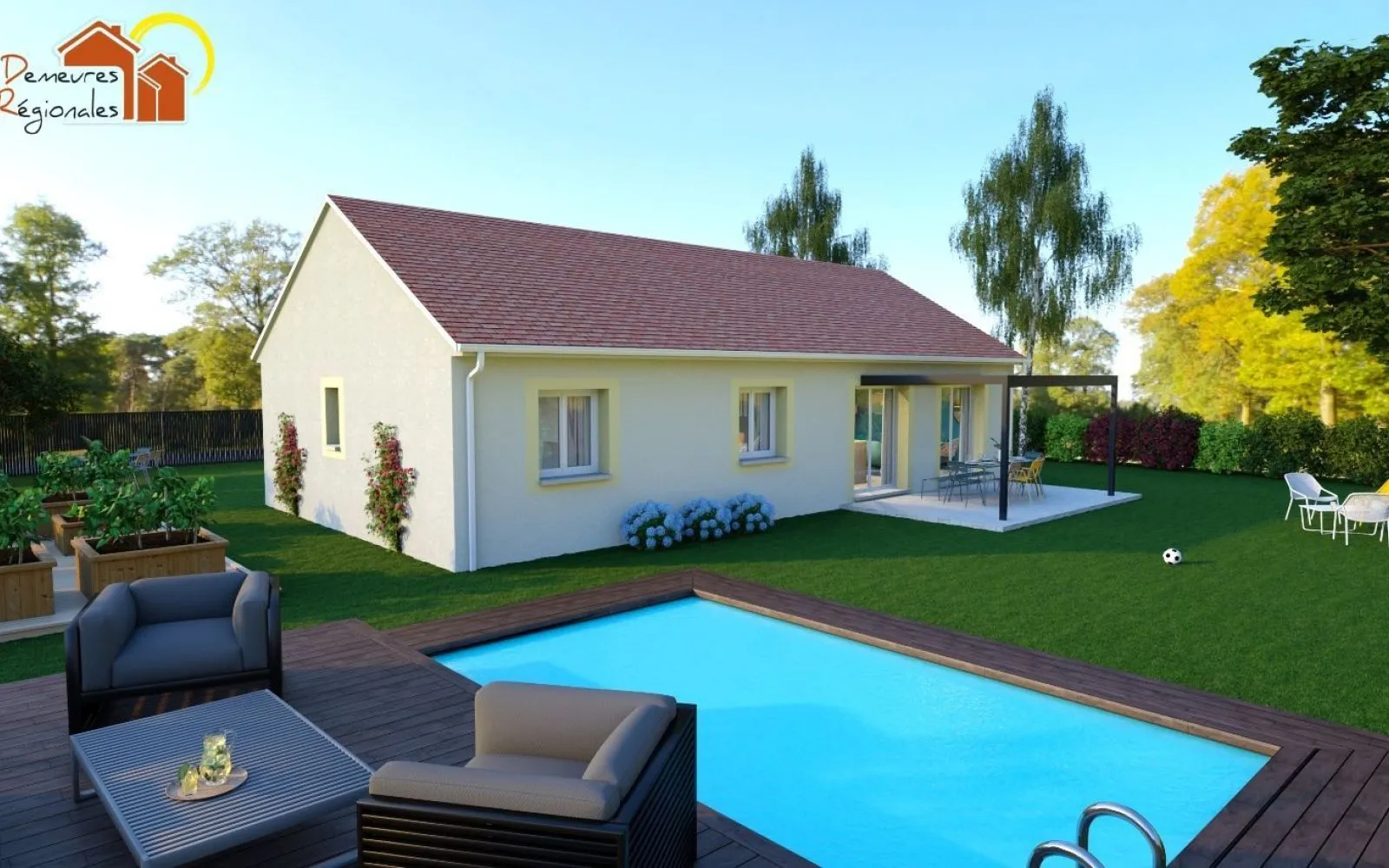 Projet de construction d'une maison 94 m² avec terrain à MAGNY-COURS (58) à Magny-Cours — photo 2
