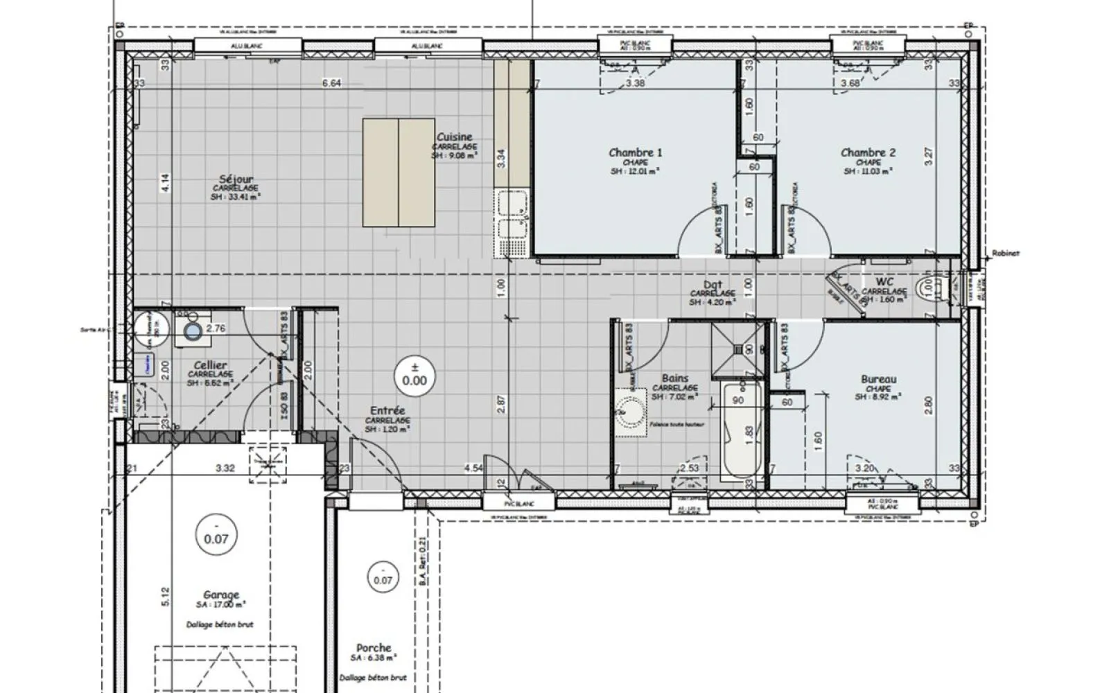 Projet de construction d'une maison 94 m² avec terrain à MAGNY-COURS (58) à Magny-Cours — photo 5