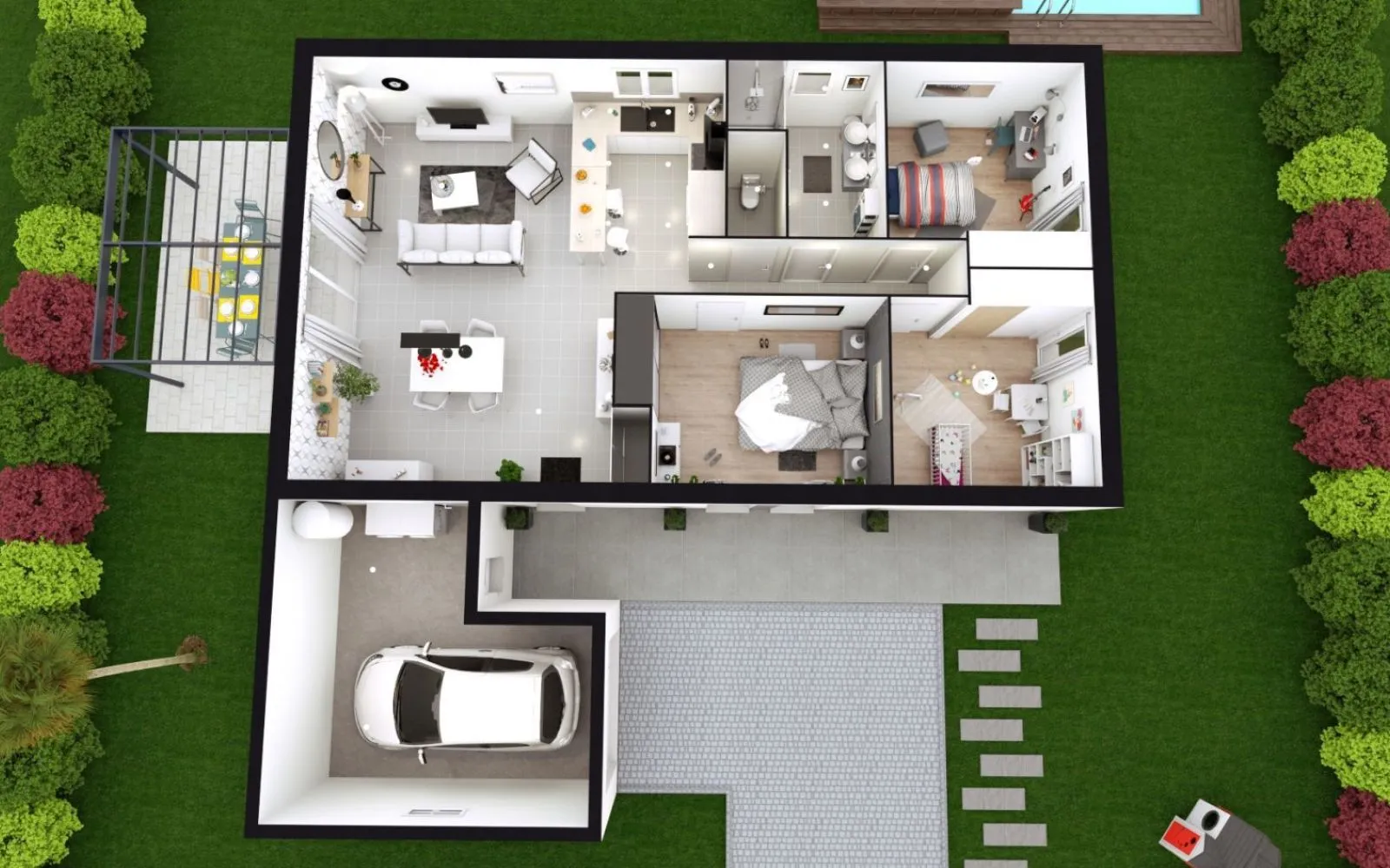 Projet de construction d'une maison 90 m² avec terrain à MAGNY-COURS (58) à Magny-Cours — photo 4