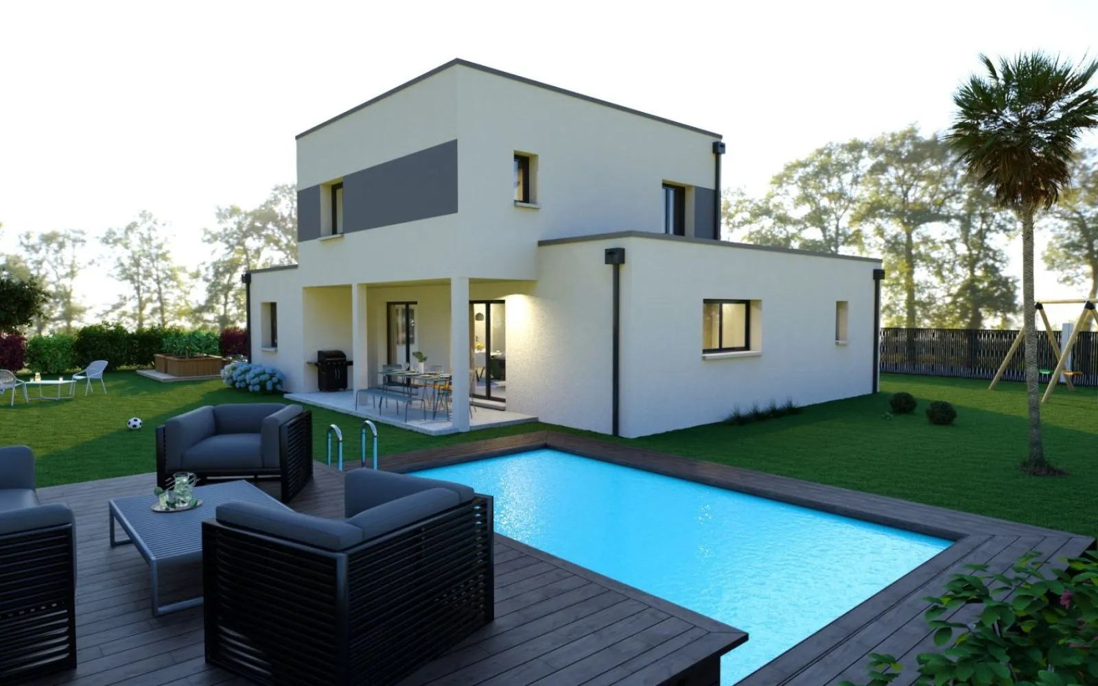 Projet de construction d'une maison 117 m² avec terrain à MAGNY-COURS (58) à Magny-Cours — photo 2