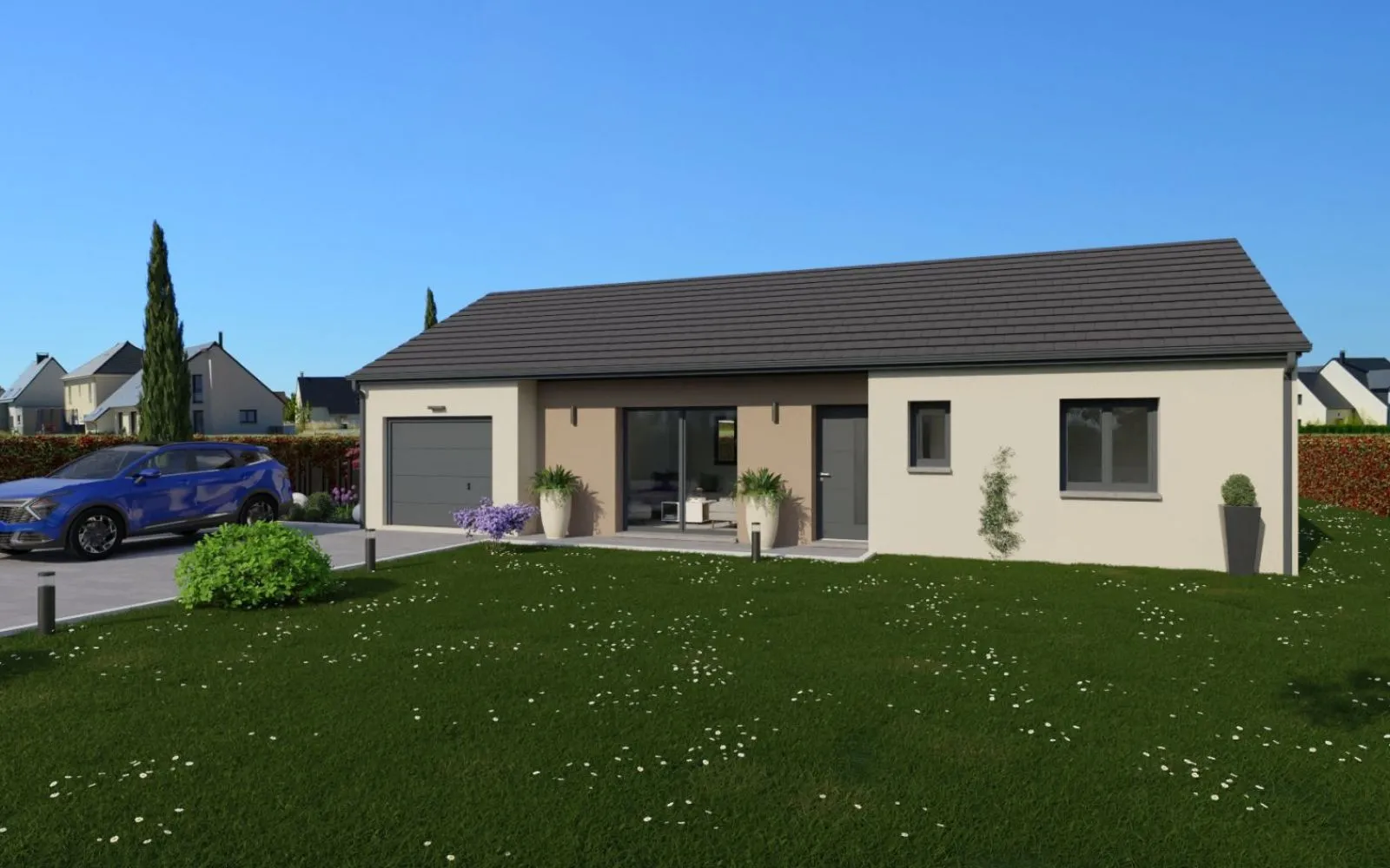 Projet de construction d'une maison 98 m² avec terrain à MAGNY-COURS (58) à Magny-Cours — photo 2
