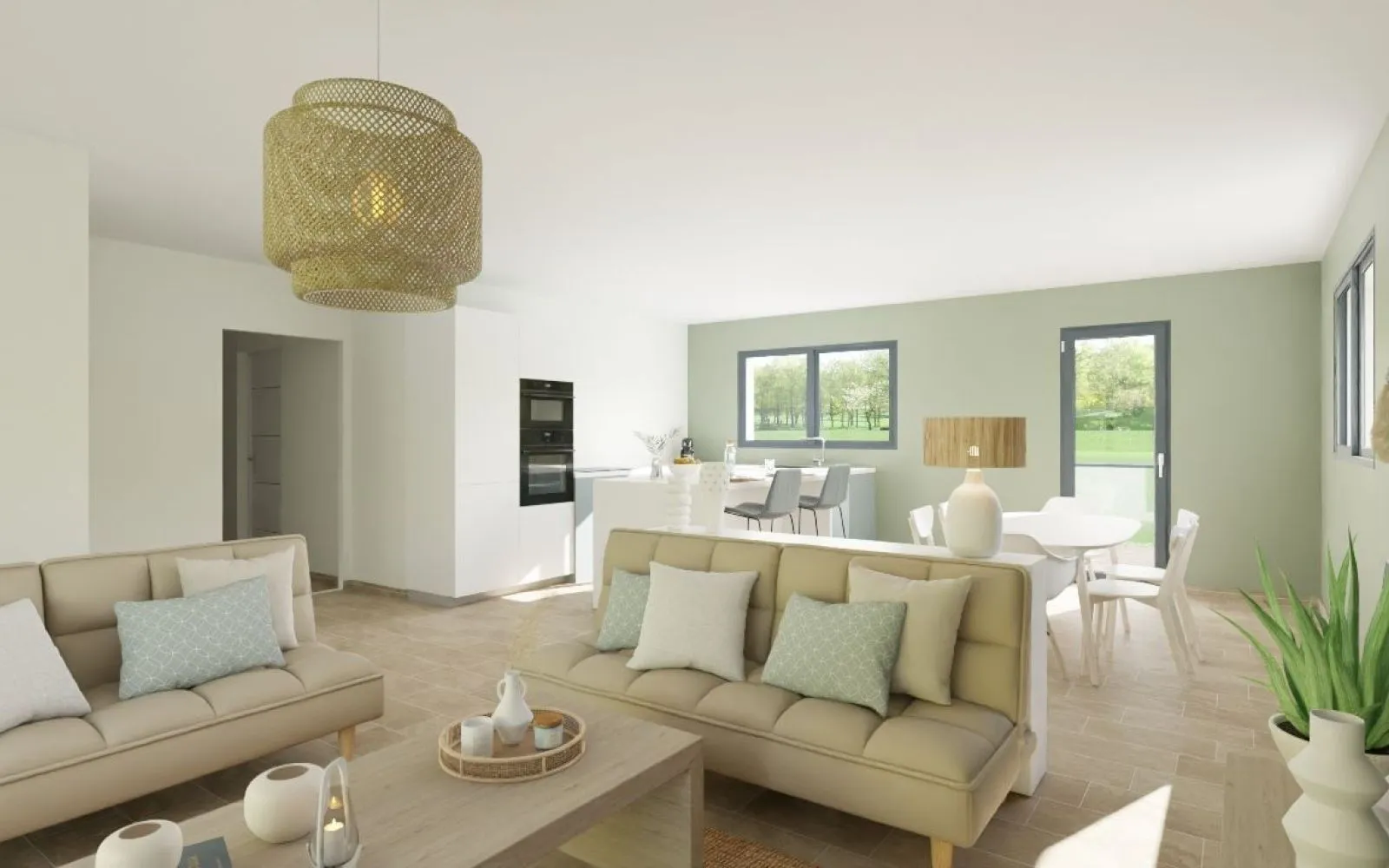 Projet de construction d'une maison 95 m² avec terrain à CHANCELADE (24) à Chancelade — photo 2