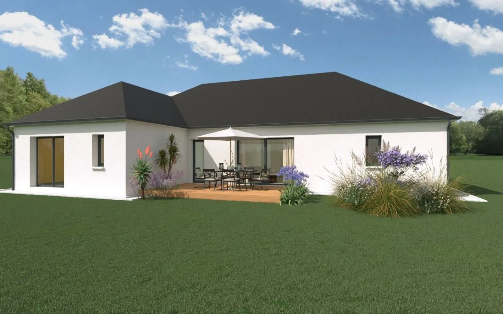 Projet de construction d'une maison 125 m² avec terrain à SADROC (19) à Sadroc — photo 1