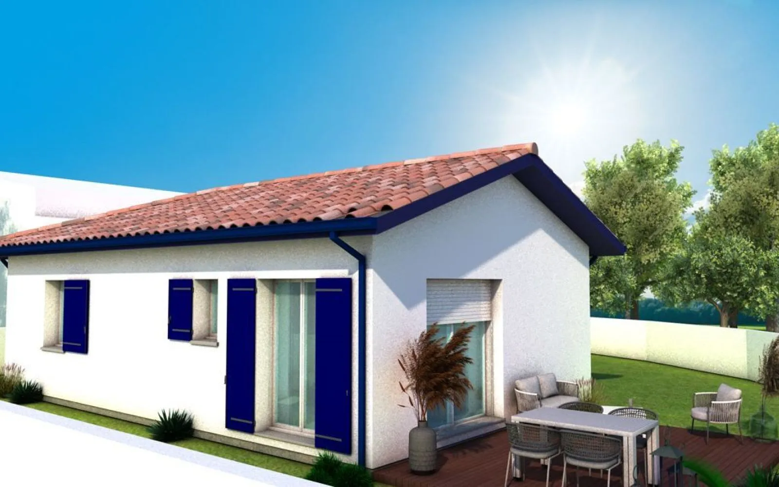 Projet de construction d'une maison 78 m² avec terrain à URT (64) à Urt — photo 1