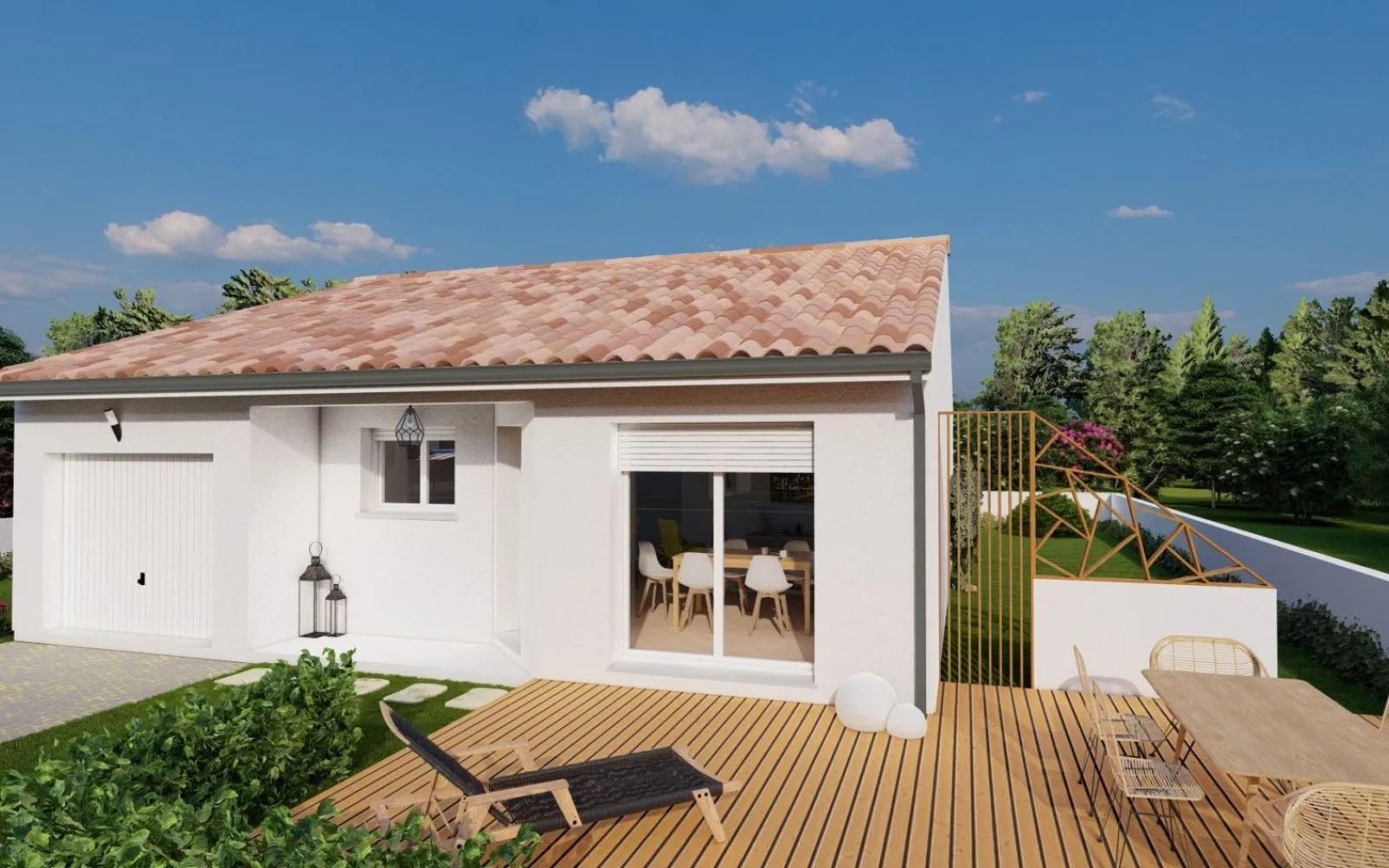 Projet de construction d'une maison 80.88 m² avec terrain à LA FORCE (24) à La Force — photo 2