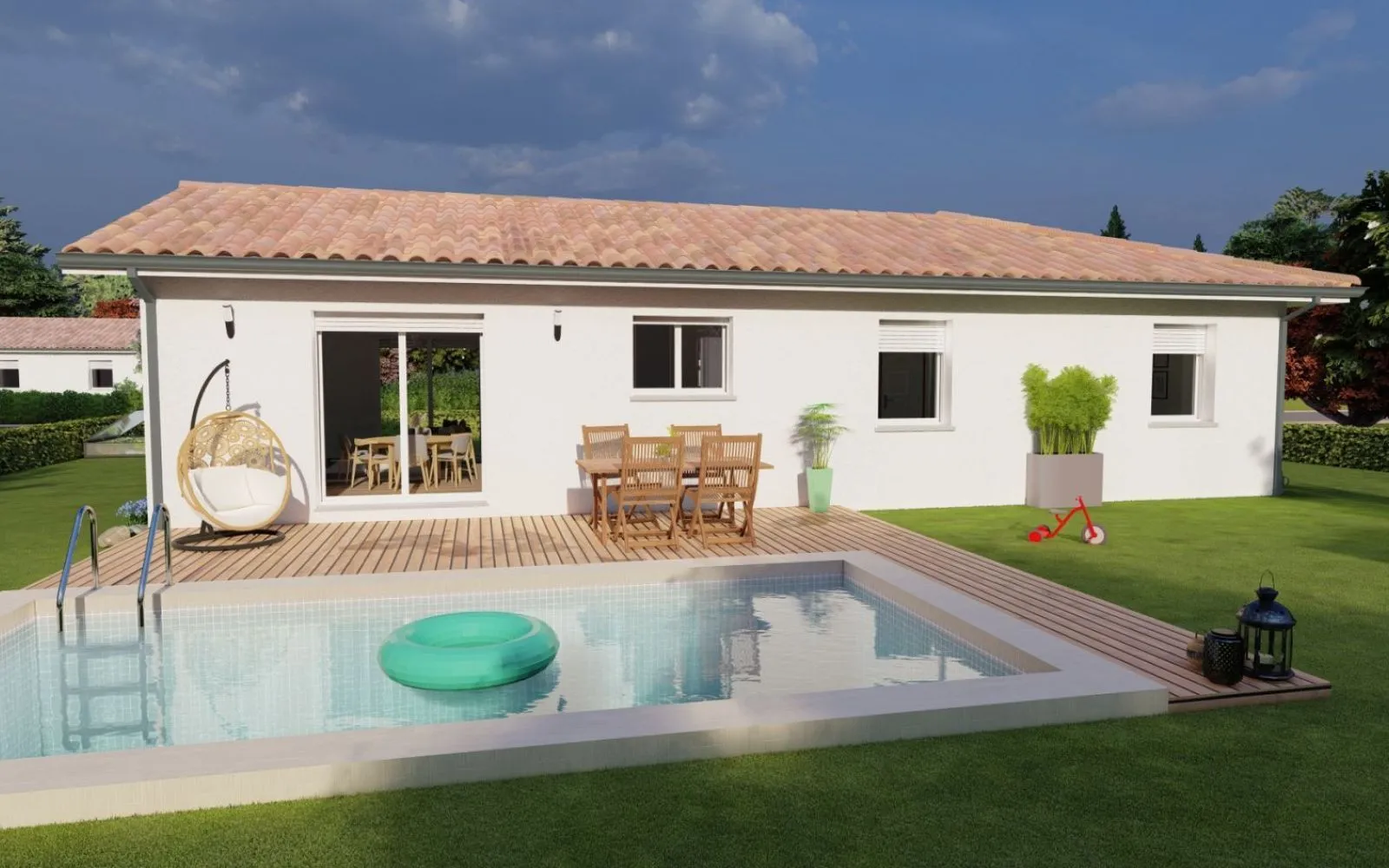Projet de construction d'une maison 103.25 m² avec terrain à ORADOUR-SUR-GLANE (87) à Oradour-sur-Glane — photo 1