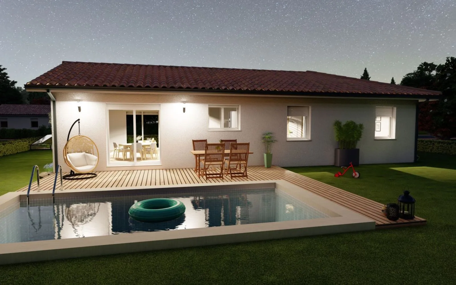 Projet de construction d'une maison 103.25 m² avec terrain à ORADOUR-SUR-GLANE (87) à Oradour-sur-Glane — photo 3