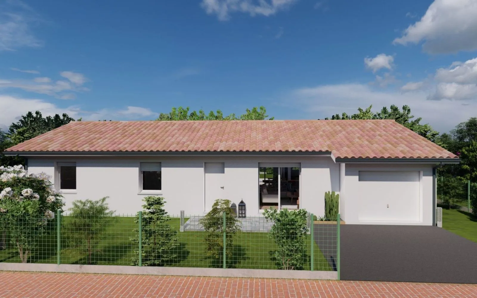 Projet de construction d'une maison 103.98 m² avec terrain à SAINT-JUST-LE-MARTEL (87) à Saint-Just-le-Martel — photo 1