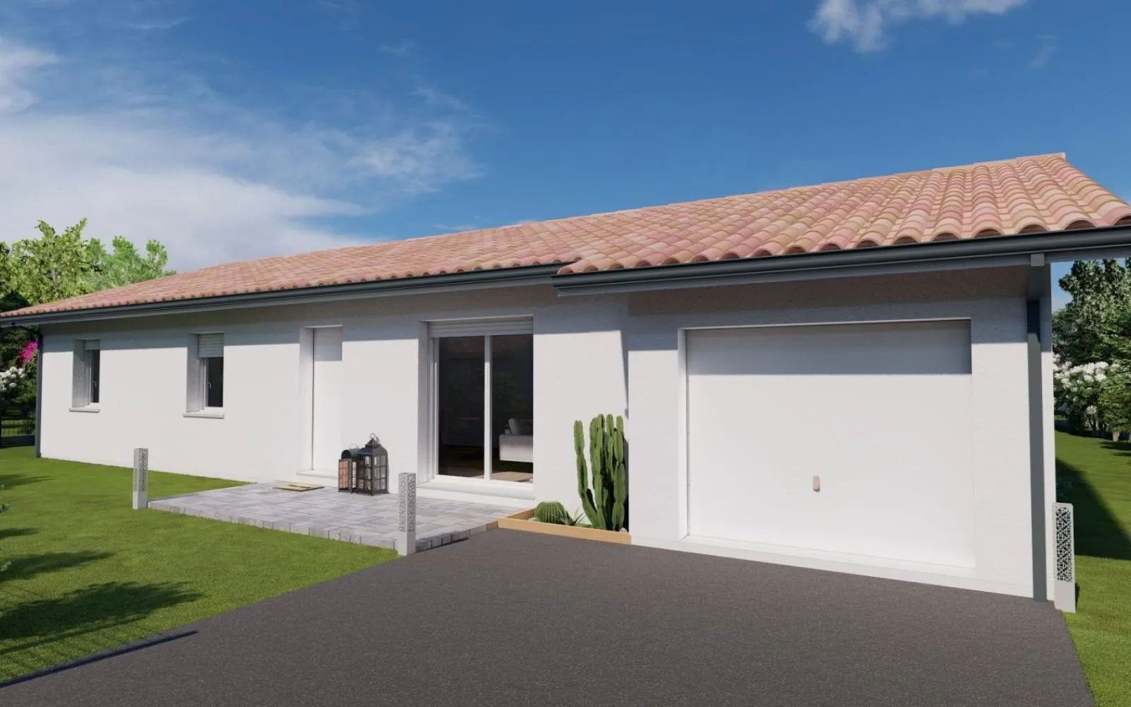 Projet de construction d'une maison 103.98 m² avec terrain à SAINT-JUST-LE-MARTEL (87) à Saint-Just-le-Martel — photo 2