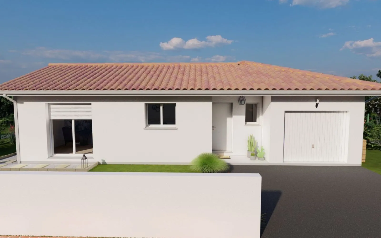 Projet de construction d'une maison 94.24 m² avec terrain à GINESTET (24) à Ginestet — photo 1