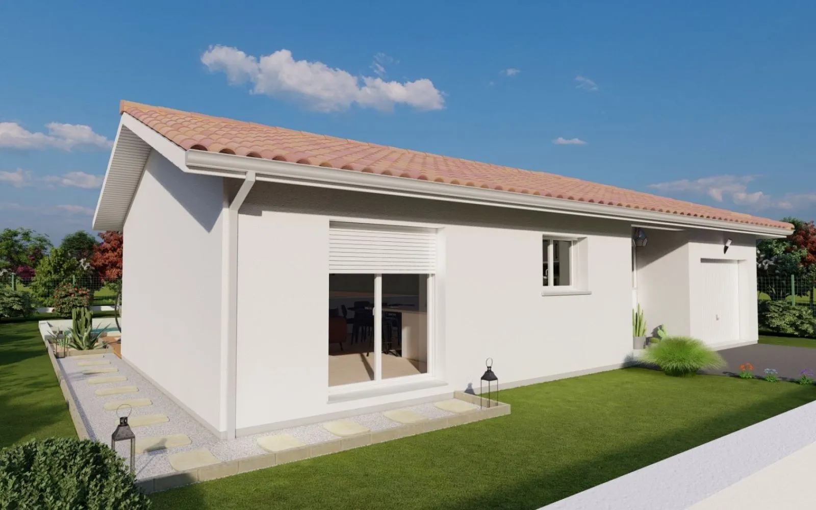 Projet de construction d'une maison 94.24 m² avec terrain à GINESTET (24) à Ginestet — photo 3