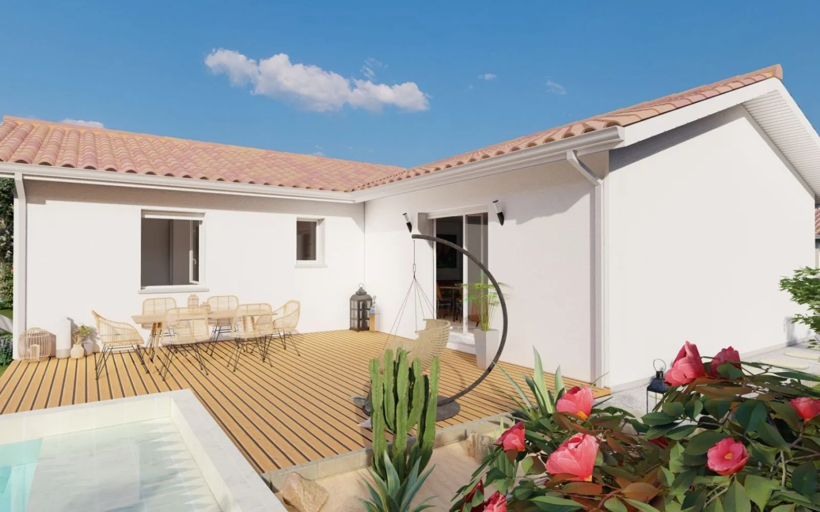 Projet de construction d'une maison 94.24 m² avec terrain à GINESTET (24) à Ginestet — photo 5