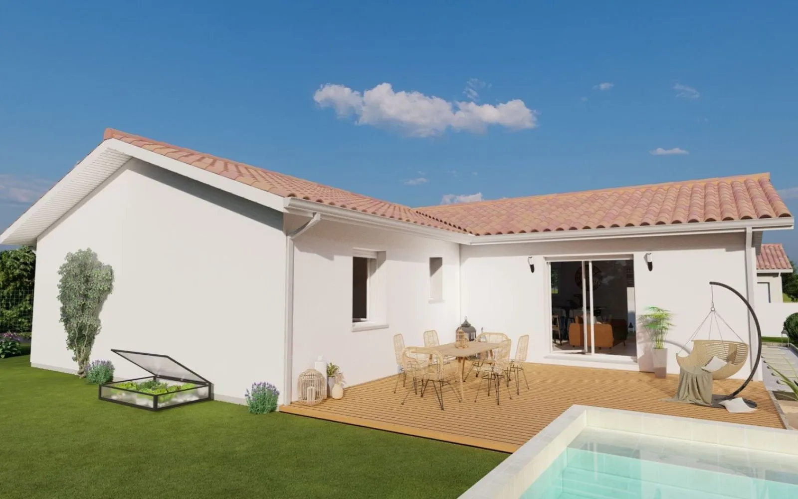 Projet de construction d'une maison 94.24 m² avec terrain à GINESTET (24) à Ginestet — photo 6