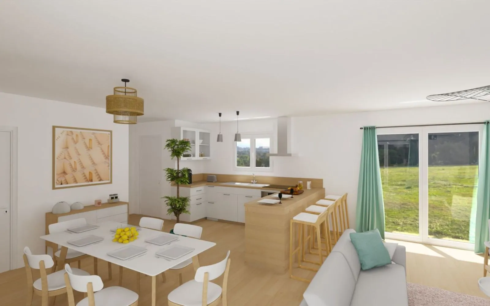 Projet de construction d'une maison 94.24 m² avec terrain à GINESTET (24) à Ginestet — photo 10