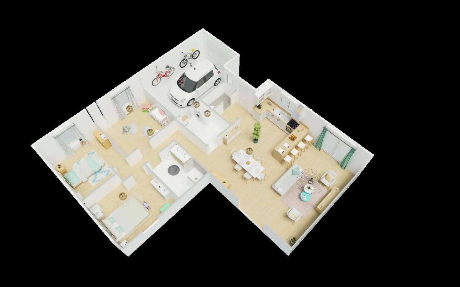 Projet de construction d'une maison 94.24 m² avec terrain à GINESTET (24) à Ginestet — photo 18