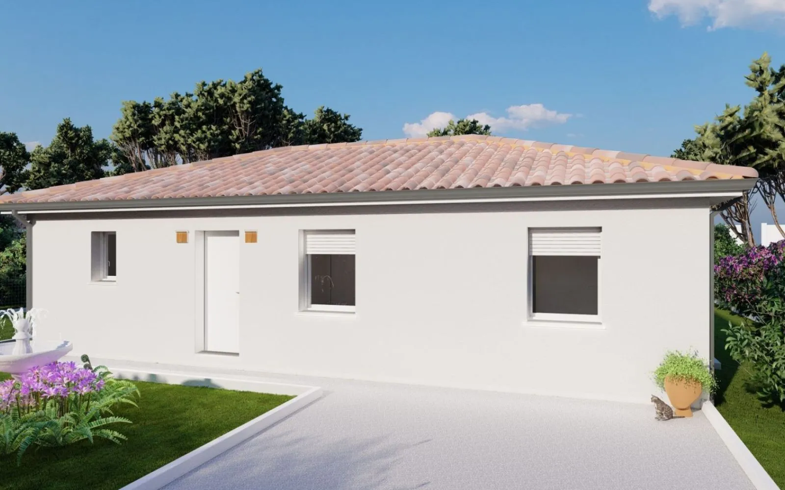 Projet de construction d'une maison 74.84 m² avec terrain à NIEUL (87) à Nieul — photo 2