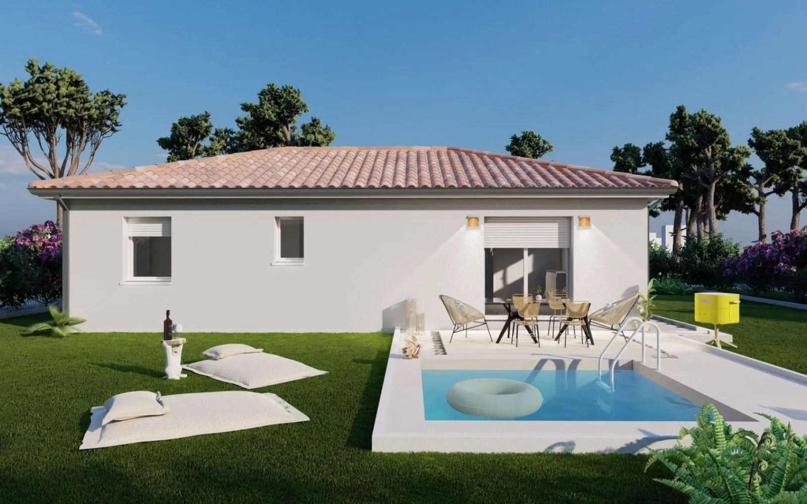 Projet de construction d'une maison 74.84 m² avec terrain à NIEUL (87) à Nieul — photo 3