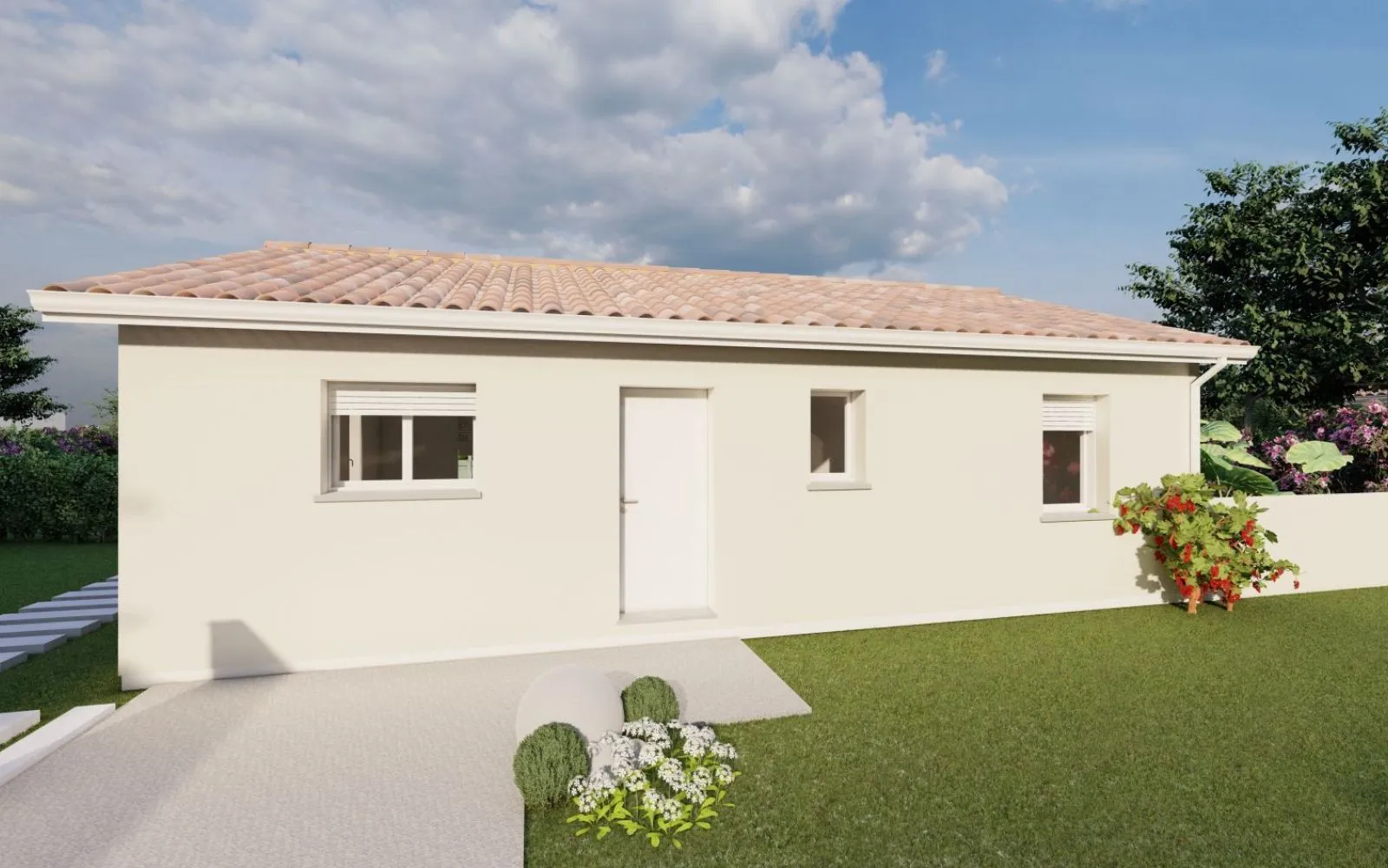Pessac, Maison neuve 2 chambres avec terrain - à partir de 263000 € à Pessac — photo 1
