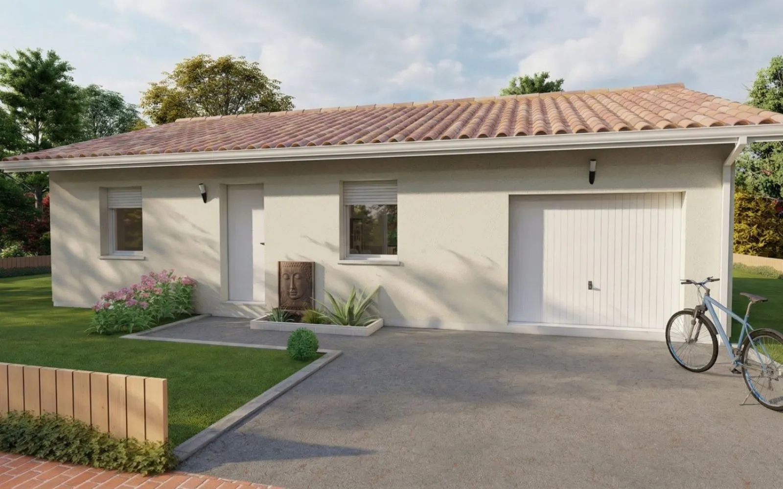 Projet de construction d'une maison 75 m² avec terrain à ORADOUR-SUR-GLANE (87) à Oradour-sur-Glane — photo 1