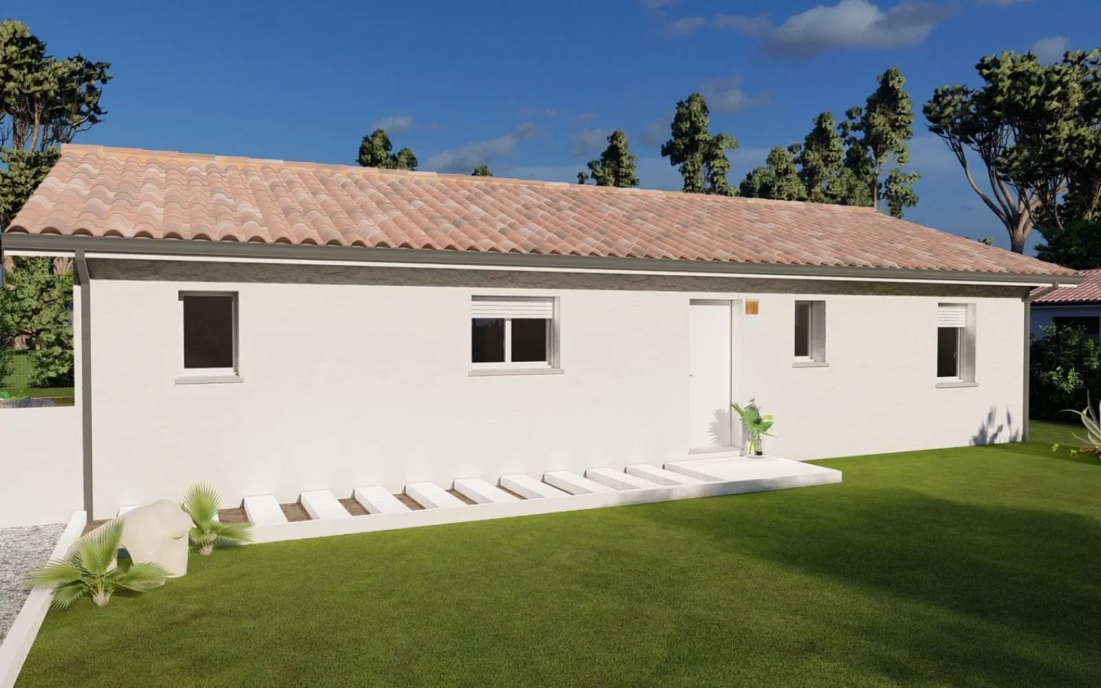 Projet de construction d'une maison 99.28 m² avec terrain à FRAISSE (24) à Fraisse — photo 2