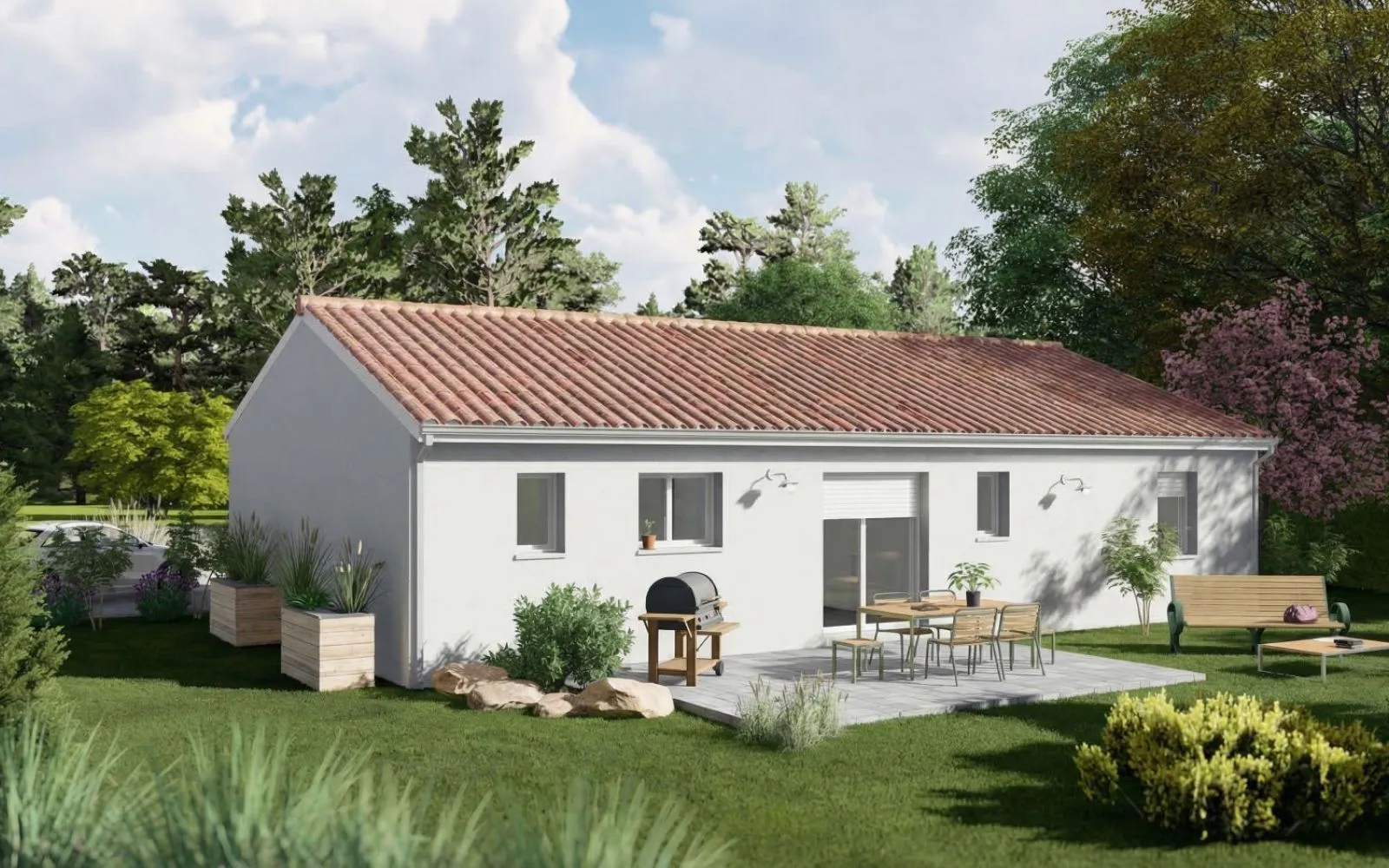 Projet de construction d'une maison 95.01 m² avec terrain à ORADOUR-SUR-GLANE (87) à Oradour-sur-Glane — photo 5
