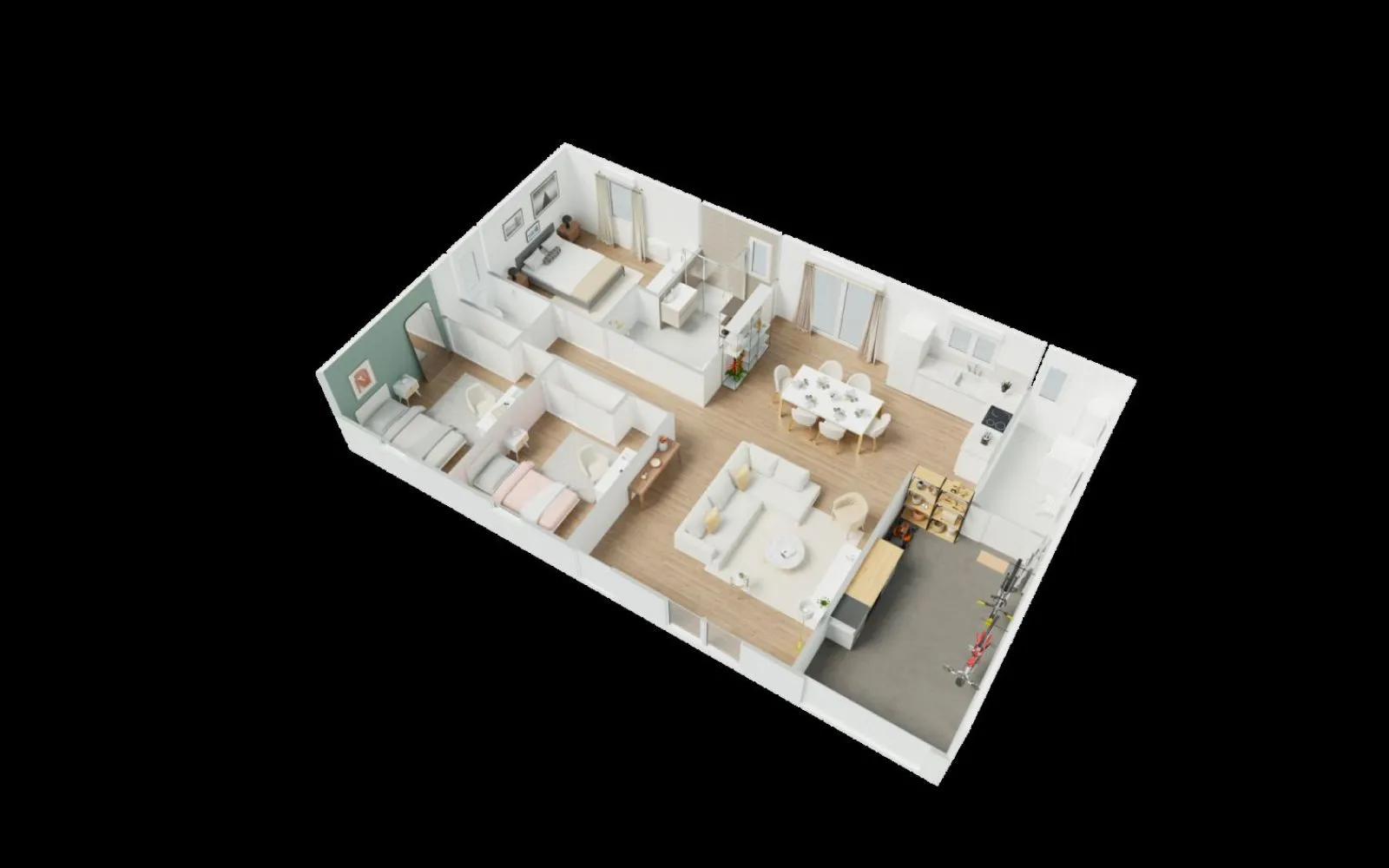 Projet de construction d'une maison 95.01 m² avec terrain à ORADOUR-SUR-GLANE (87) à Oradour-sur-Glane — photo 15