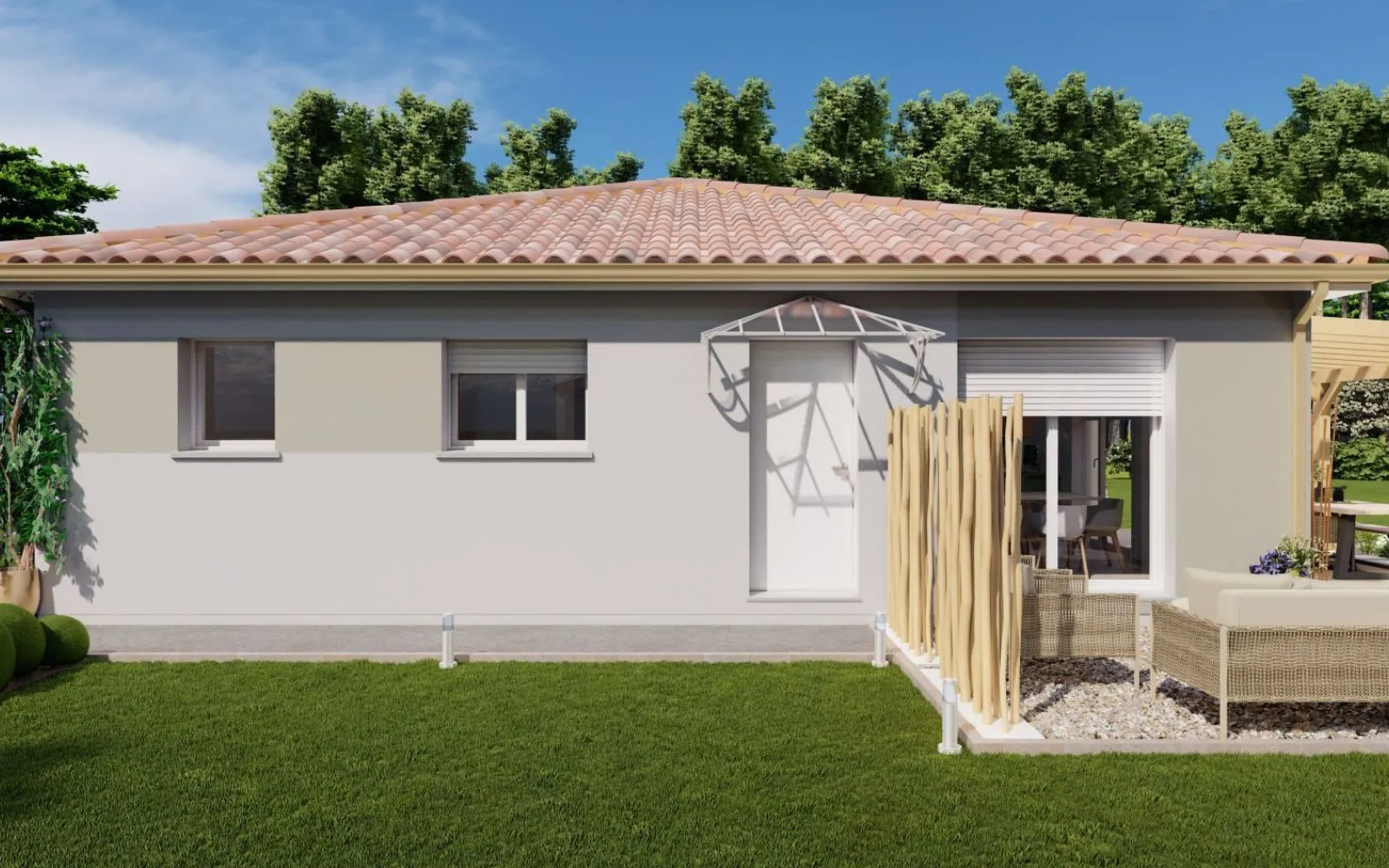 Projet de construction d'une maison 93.8 m² avec terrain à MOULEYDIER (24) à Mouleydier — photo 1
