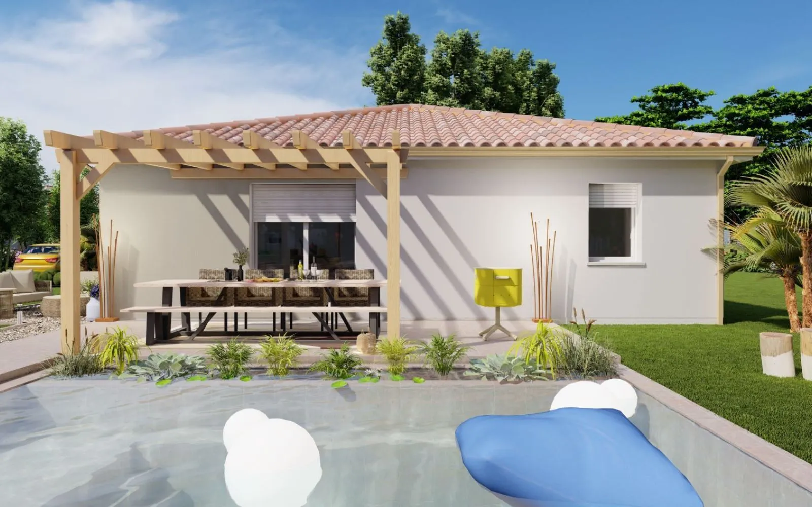 Projet de construction d'une maison 93.8 m² avec terrain à MOULEYDIER (24) à Mouleydier — photo 4