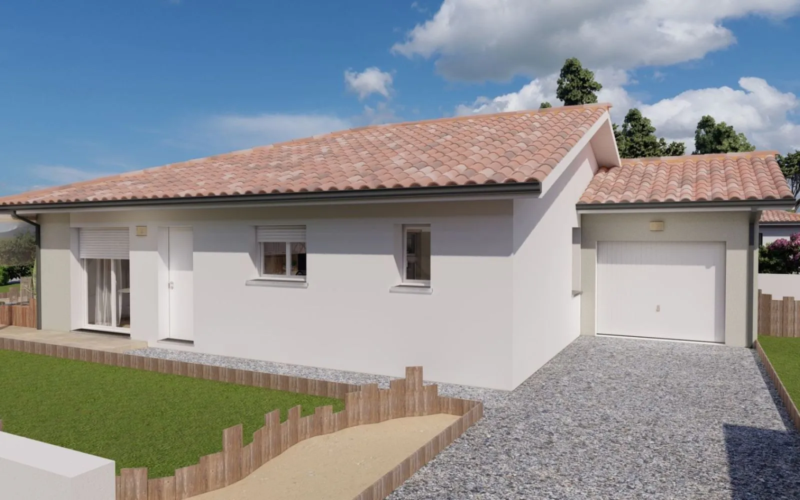 Projet de construction d'une maison 93.86 m² avec terrain à LA FORCE (24) à La Force — photo 1