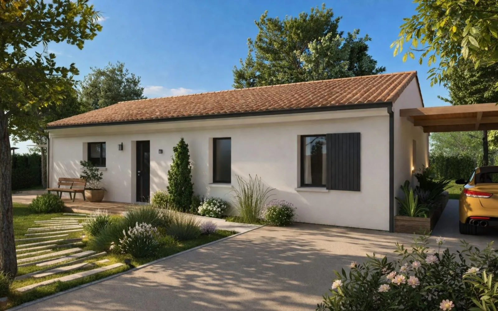 Projet de construction d'une maison 60 m² avec terrain à GARIDECH (31) à Garidech — photo 1