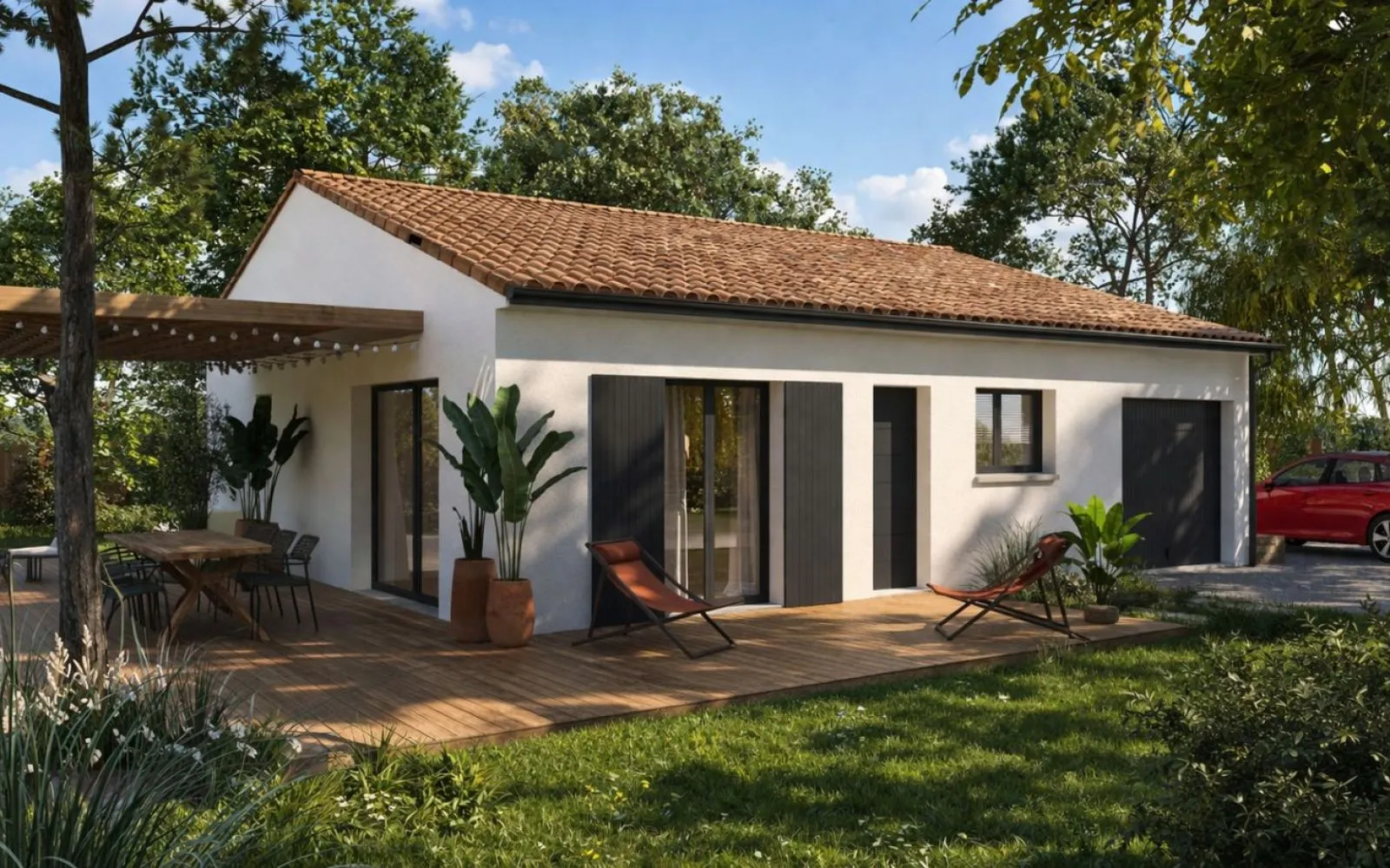 Projet de construction d'une maison 60 m² avec terrain à GARIDECH (31) à Garidech — photo 1