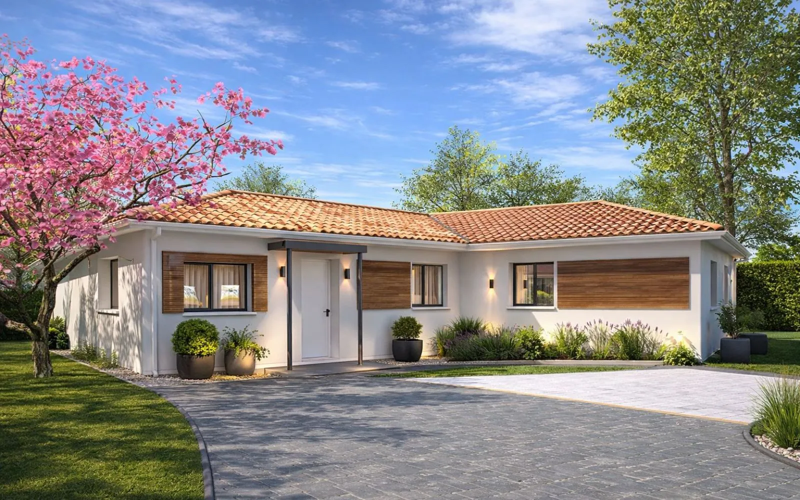 Projet de construction d'une maison 100 m² avec terrain à ROQUESERIERE (31) à Roquesérière — photo 2