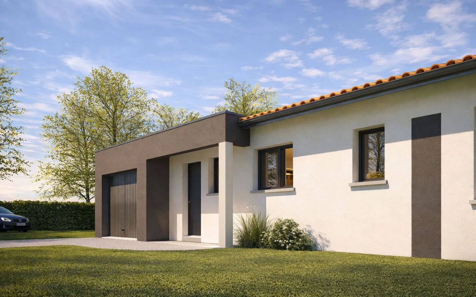 Projet de construction d'une maison 100 m² avec terrain à ROQUESERIERE (31) à Roquesérière — photo 3