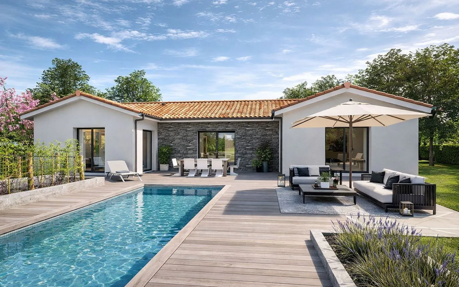 Projet de construction d'une maison 116 m² avec terrain à BESSIERES (31) à Bessières — photo 3