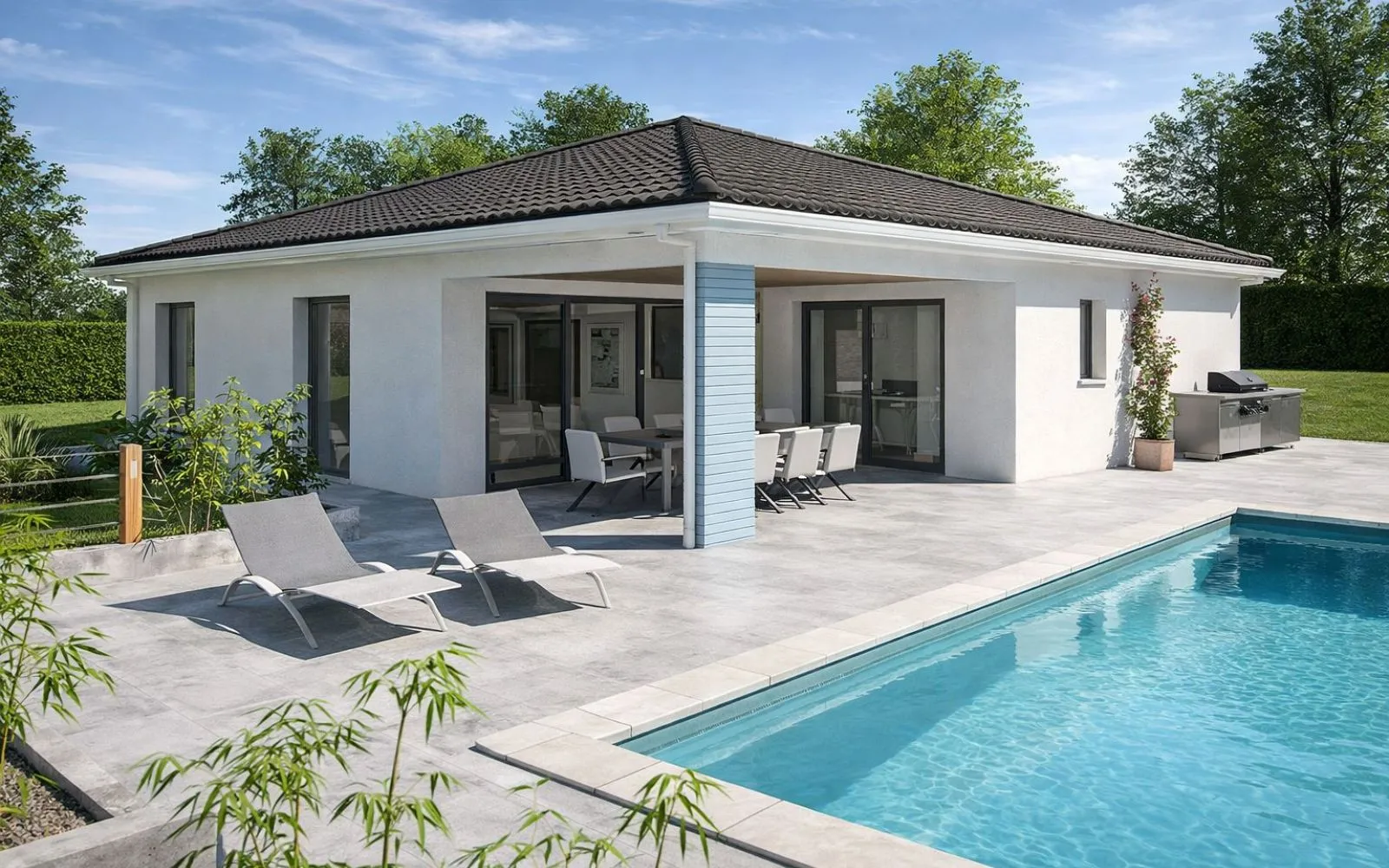 Projet de construction d'une maison 108 m² avec terrain à BESSIERES (31) à Bessières — photo 1