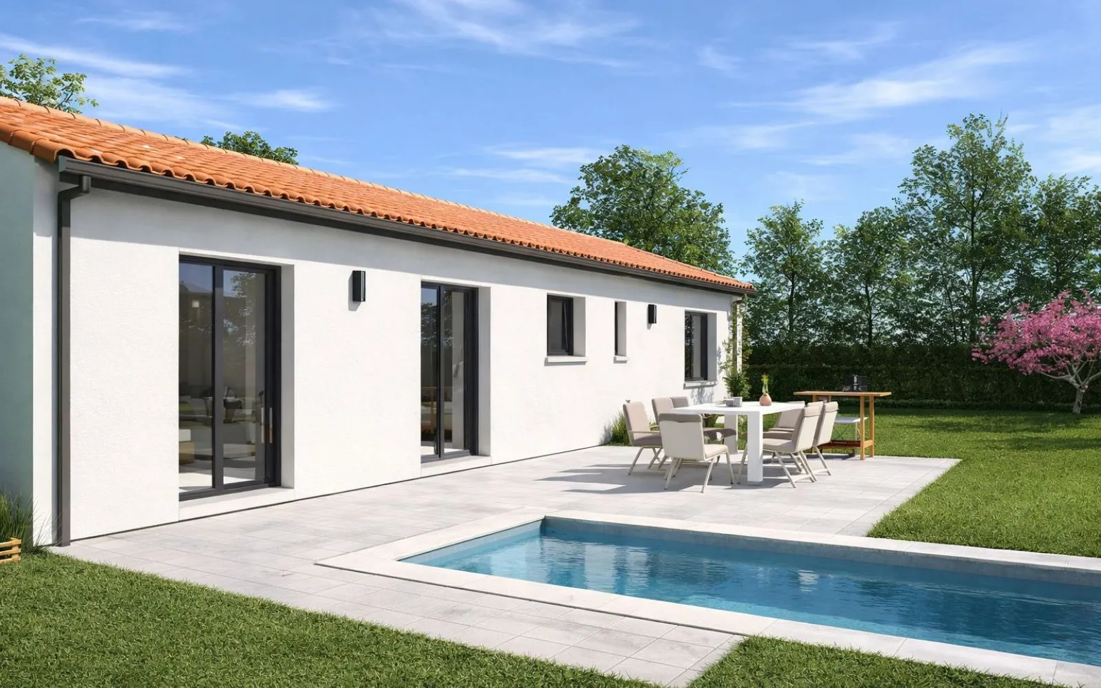 Projet de construction d'une maison 72 m² avec terrain à ROQUESERIERE (31) à Roquesérière — photo 2