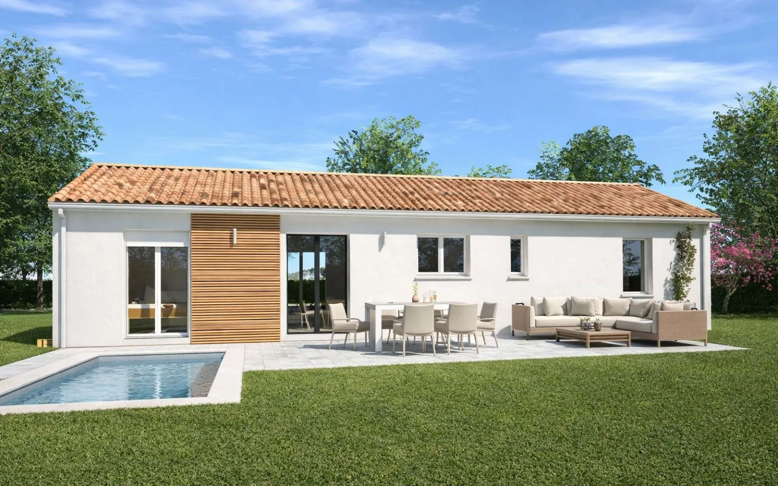Projet de construction d'une maison 72 m² avec terrain à ROQUESERIERE (31) à Roquesérière — photo 3