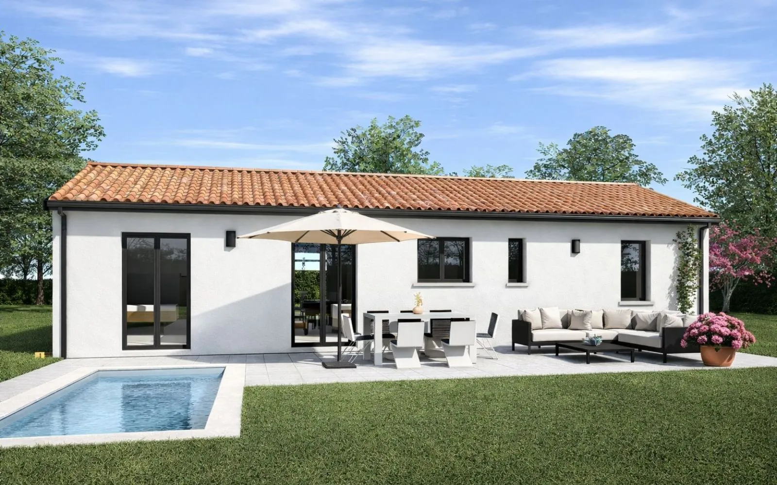 Projet de construction d'une maison 72 m² avec terrain à ROQUESERIERE (31) à Roquesérière — photo 4