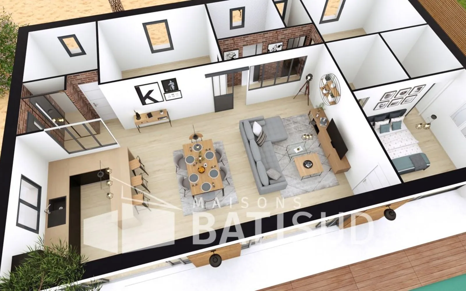 Projet de construction d'une maison 90 m² avec terrain à SALLES (33) à Salles — photo 4