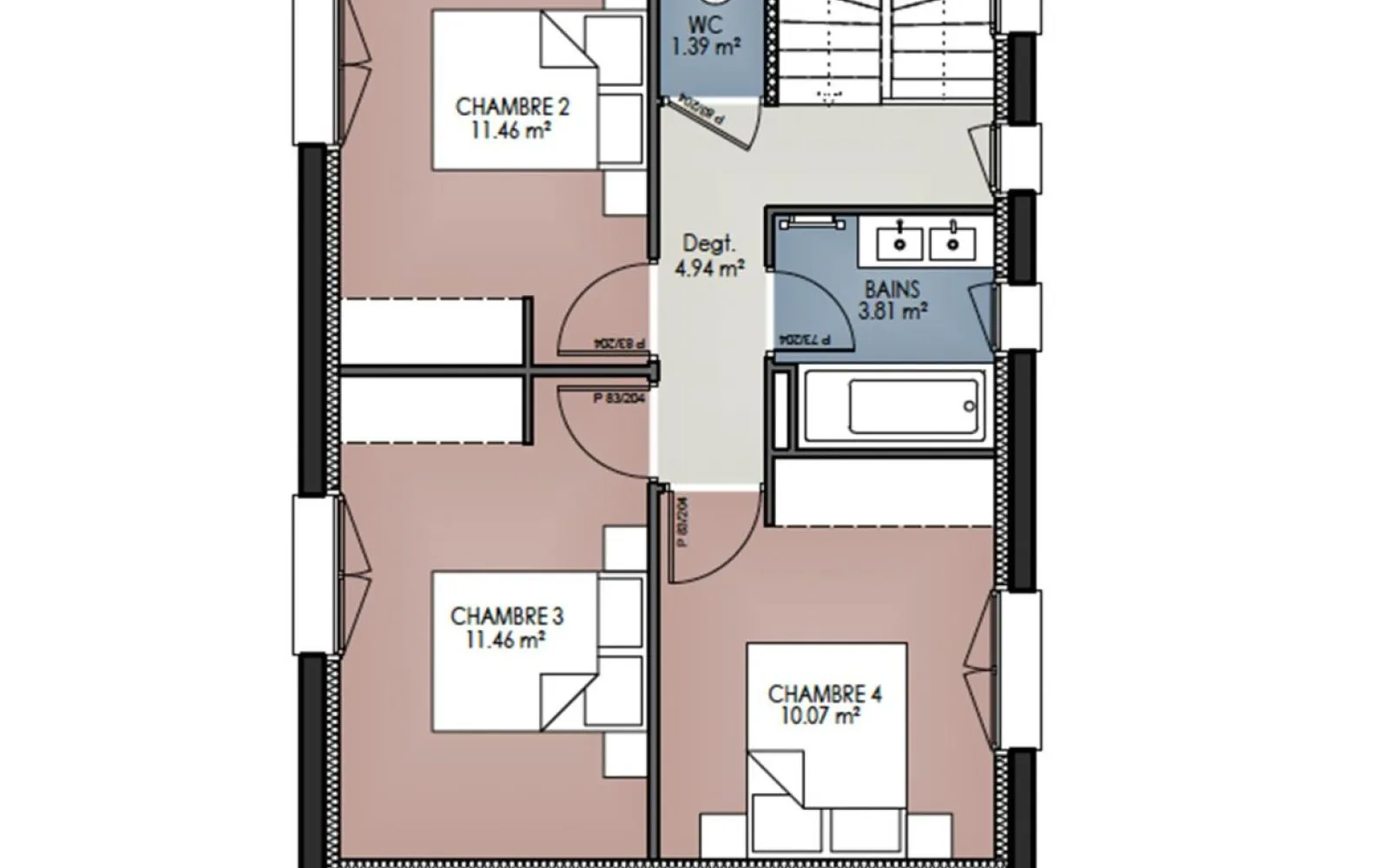 Projet de construction d'une maison 134 m² avec terrain à LE BOUSCAT (33) à Le Bouscat — photo 4