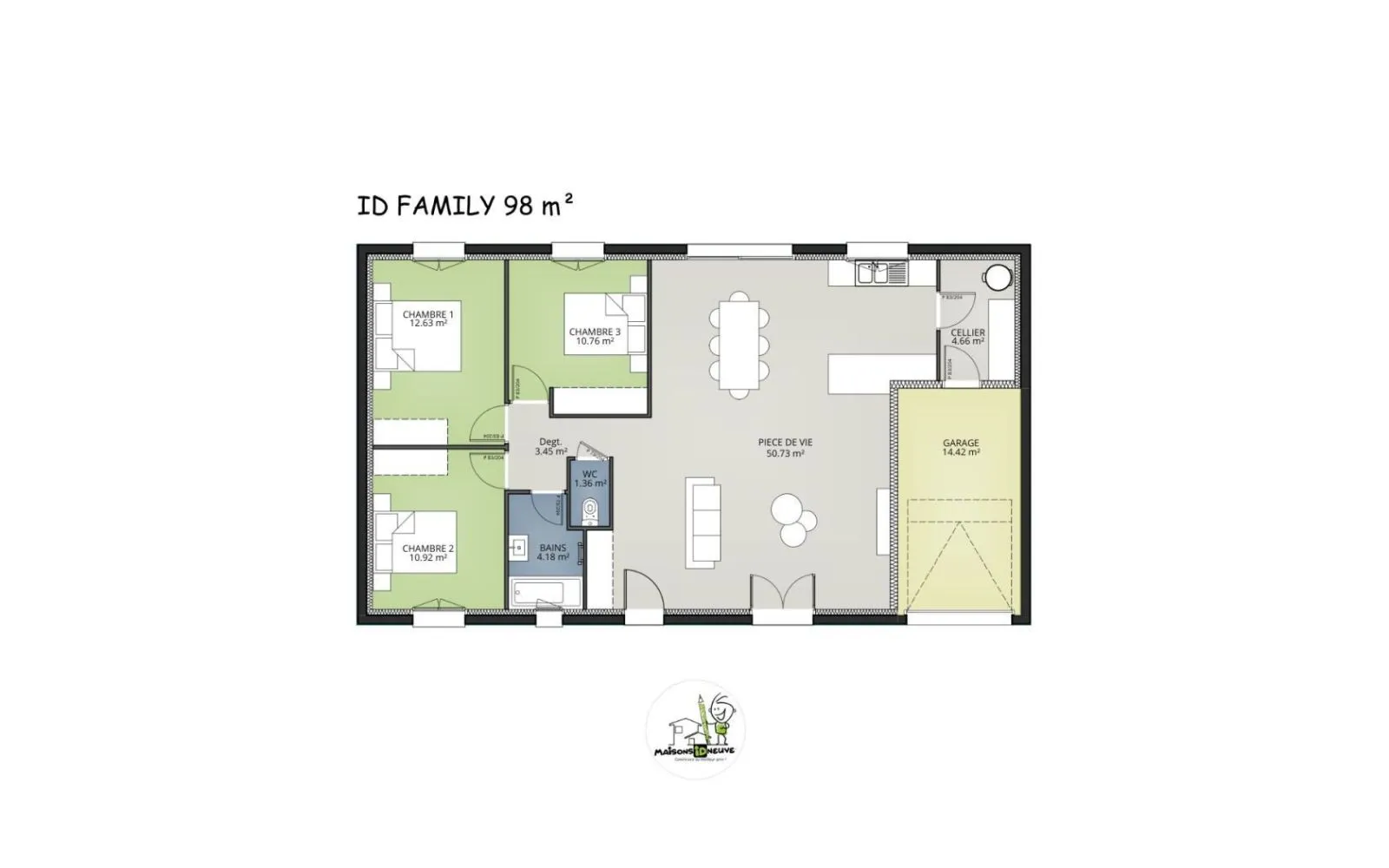 Projet de construction d'une maison 98 m² avec terrain à SALLES (33) à Salles — photo 13